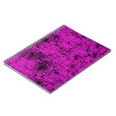 Roze grunge notitieboek (Linkerzijde)