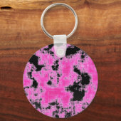 Roze grunge sleutelhanger (Voorkant)