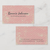 Roze Grunge Visitekaartje (Voorkant / Achterkant)
