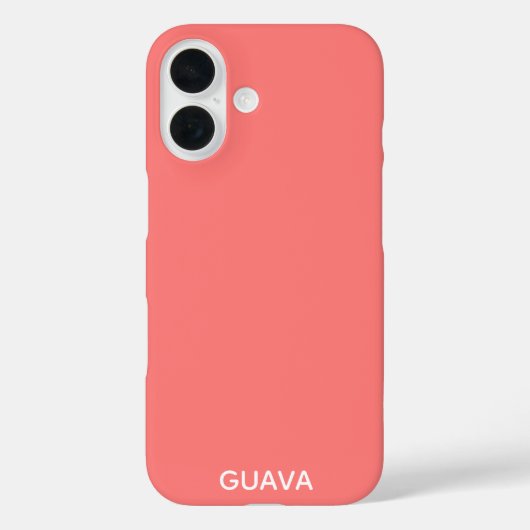 Roze guave-kleurnaam Case-Mate iPhone case (Achterkant)