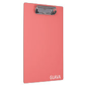 Roze guave-kleurnaam klembord (Rechts)