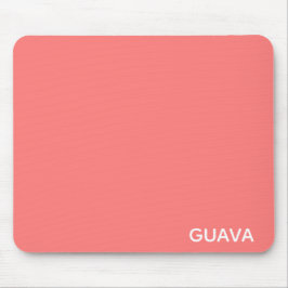 Roze guave-kleurnaam muismat