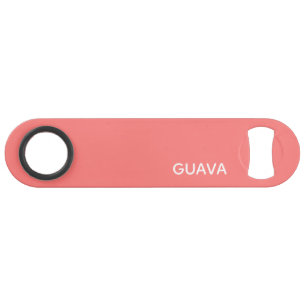 Roze guave-kleurnaam speed flessenopener