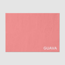 Roze guave-kleurnaam tissuepapier
