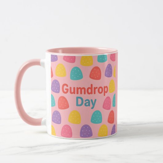 Roze Gumdrop Day Combo Mok (Links)