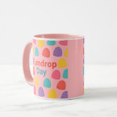 Roze Gumdrop Day Combo Mok (Voorkant links)