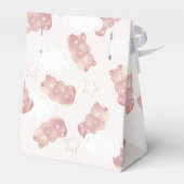 Roze Gummy Beer Meisje Baby shower Bedankdoosjes (Achterkant)