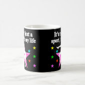  ROZE GYMNASTIEK IS MIJN LEVENSONTWERP KOFFIEMOK (Center)