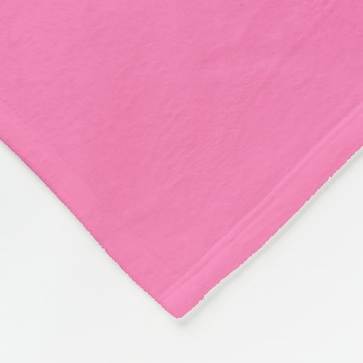 roze Gymnastiek met monogram Fleece Deken (Hoek)