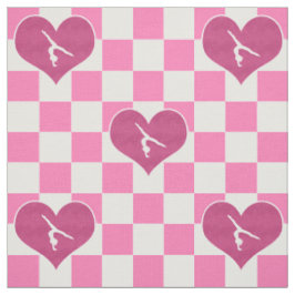 roze Gymnastiek Stof