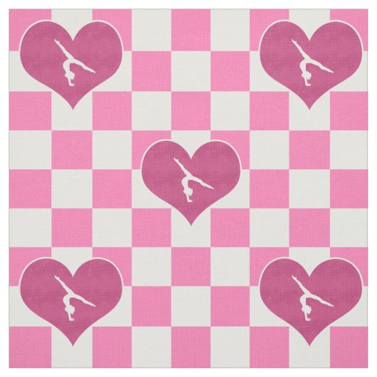 roze Gymnastiek Stof (Swatch)