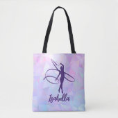 roze gymnastiek tote bag (Voorkant)