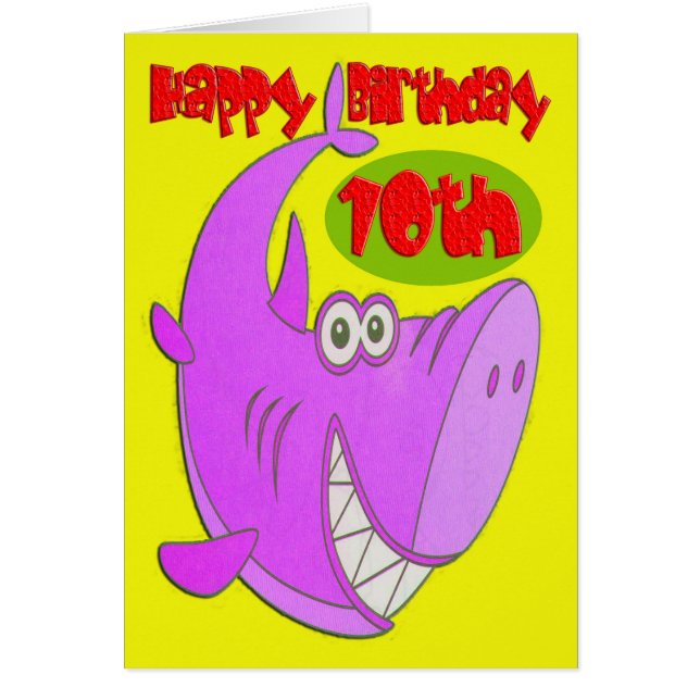 Roze haai tiende verjaardag (Voorkant)