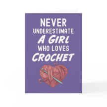 Roze Haak Kaarten Haakster Haken Voor Haar