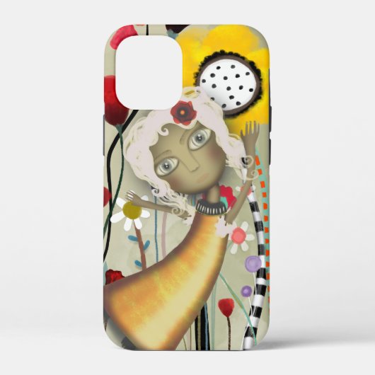 roze haar rupy de tequila yellow flower Case-Mate iPhone case (Achterkant)