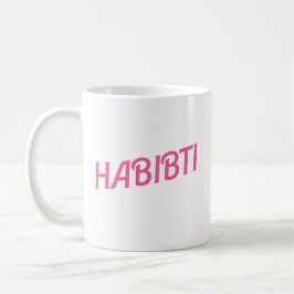 Roze Habibti Arab Koffiemok