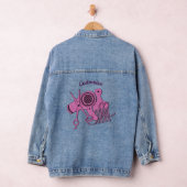 Roze Hair Stylist Logo Denim Jacket (Hangar)