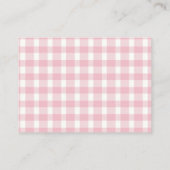 Roze Halloween Boeken voor Baby Request Enclosure Informatiekaartje (Achterkant)
