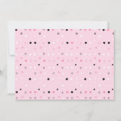 Roze Halloween Ghost Dank u kaart met foto (Achterkant)