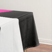 roze halloween hart pompoen gestreept tafelkleed (Voorbeeld)