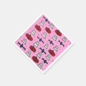 Roze Halloween-hosts, -vleermuizen en -jager op la Servet (Hoek)