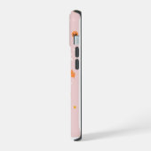 Roze Halloween iPhone 15 Case (Linkerkant)