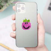 Roze Halloween Jack 'o Lantern Sticker (Telefoon)