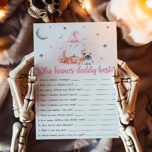 Roze Halloween Kleine Boe Wie Kent Papa Het Best
