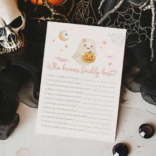 Roze Halloween Kleine Boo Wie Kent Papa Het Best