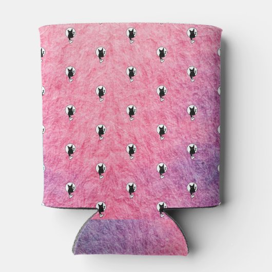 Roze Halloween Koelbox Blikjeskoeler (Achterkant)