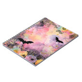 Roze Halloween Notitieboek (Linkerzijde)