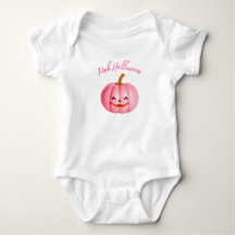 Roze Halloween onesie