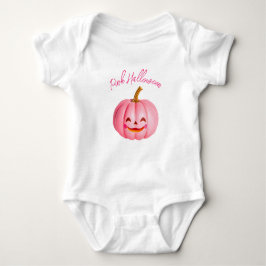 Roze Halloween onesie Romper