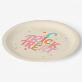 Roze Halloween Papier Bord (Gekanteld)