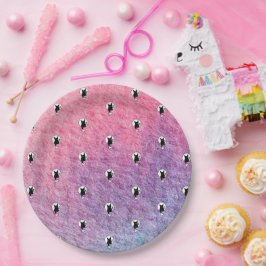 Roze Halloween papieren bord door Poet Adiela Akoo