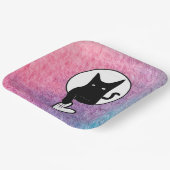 Roze Halloween papieren bord door Poet Adiela Akoo (Gebogen)