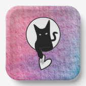 Roze Halloween papieren bord door Poet Adiela Akoo (Voorkant)