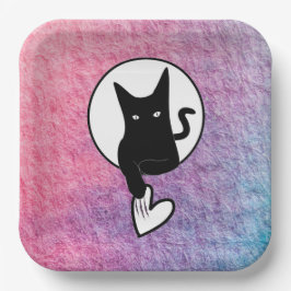 Roze Halloween papieren bord door Poet Adiela Akoo