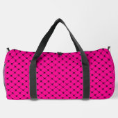 Roze Halloween schedel Crossbones Print Plunjezak (Achterkant)