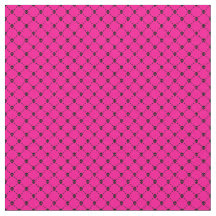 Roze Halloween schedel Crossbones Print