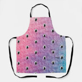 Roze Halloween Schort van Dichteres Adiela Akoo (Voorkant)