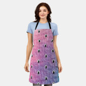 Roze Halloween schort van Poet Adiela Akoo (Gedragen)