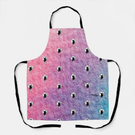 Roze Halloween schort van Poet Adiela Akoo