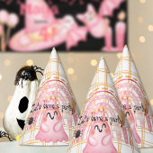 Roze halloween spin en regenboog verjaardag feesthoedjes