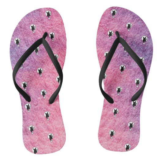 Roze Halloween Teenslippers van Dichteres Adiela A (Voetbed)