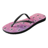 Roze Halloween Teenslippers van Dichteres Adiela A (Schuin)