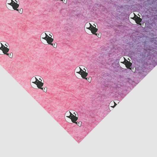 Roze Halloween Tissue Paper van Dichteres Adiela A Tissuepapier (Detail)