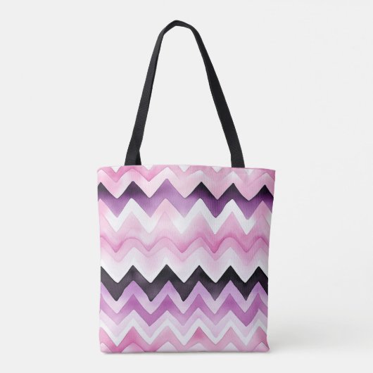 Roze Halloween Tote Bag (Achterkant)