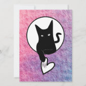 Roze Halloween Uitnodiging door Dichteres Adiela A (Voorkant)