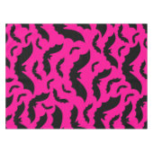 roze halloween vampier vleermuizen gotisch tafelkleed (Voorkant (Horizontaal))